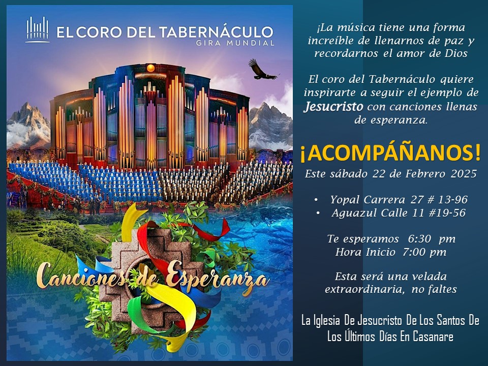 "Vive la Música, Experimenta la Fe: Concierto Histórico en Vivo"