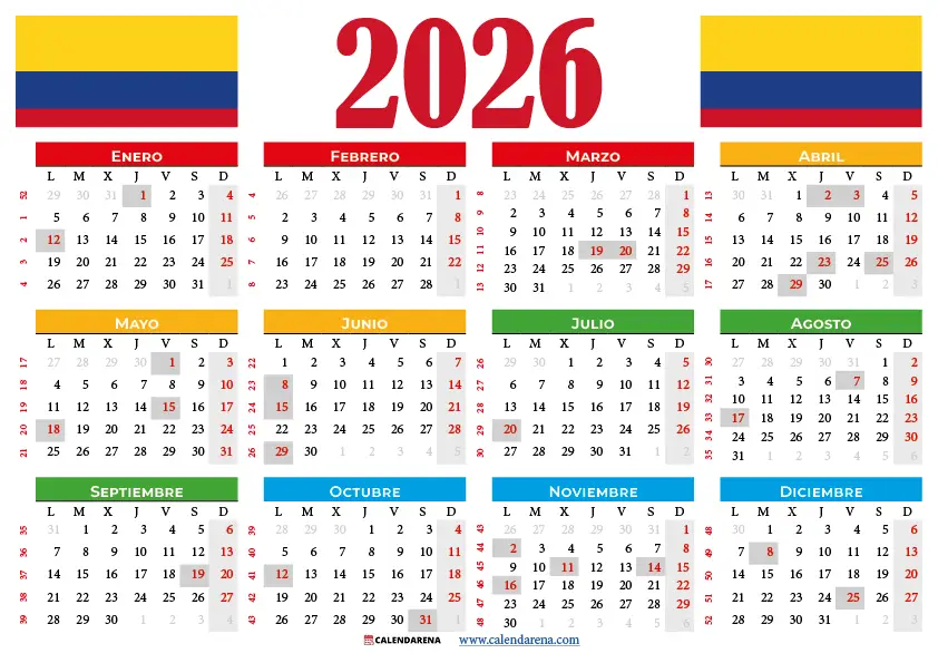 calendario-Colombia-2026-Con-Festivos